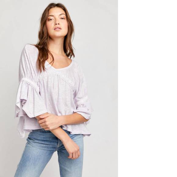 FREE PEOPLE Tops - NEW FREE PEOPLE sand storm top in ethereal